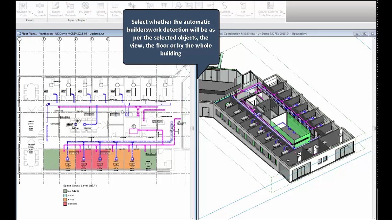 Enhancing the power of Revit MEP - Builderswork Automatic Creation Tool (Provision for Voids)