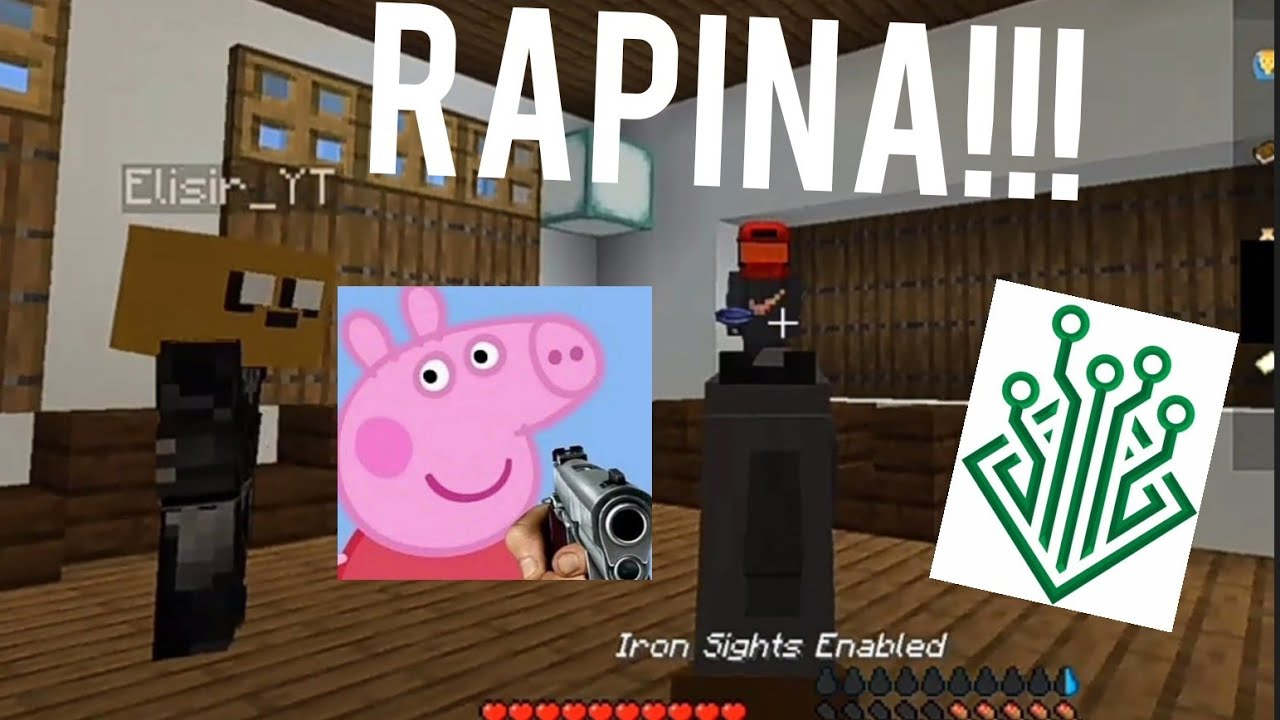 Tecnocraft: rapina a LoveYouPace. -TRINITY