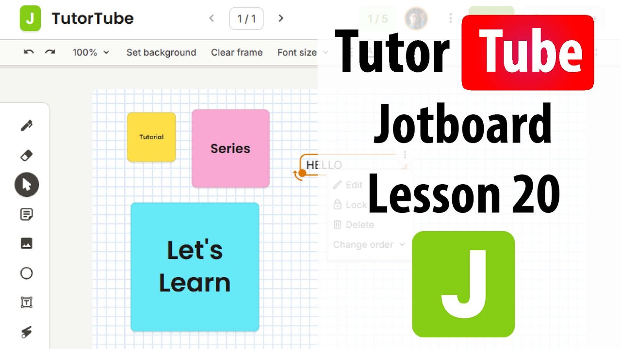 Jotboard - Урок 20 - Совместное использование досок