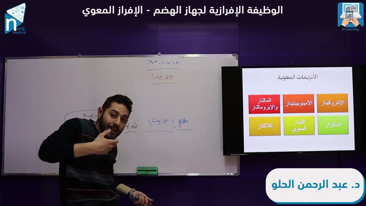 الفيزيولوجيا الطبية ـ الجهاز الهضمي (11) الوظيفة الإفرازية لجهاز الهضم ـ الإفراز المعوي