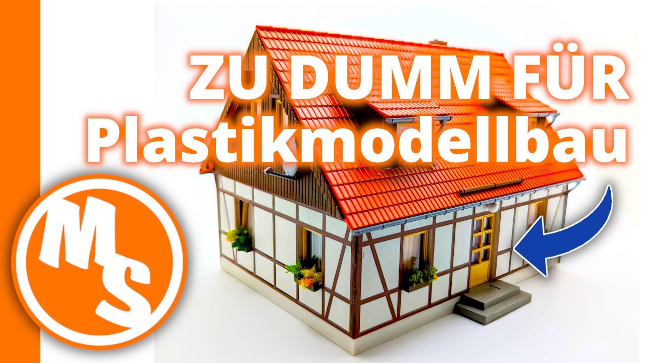 Auhagen 11453 - Einfamilienhaus mit Fachwerk - komplett Vorstellung - MOBASTÜBL Teil 49