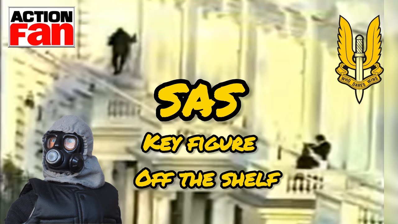 Action man SAS key figure off the shelf featuring sgt mayhem