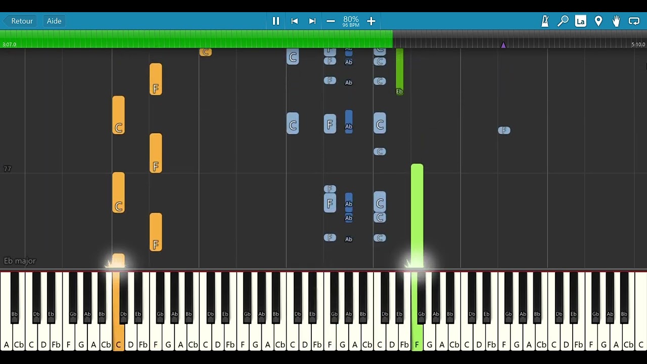 J'attendrai (Dalida) - Tuto Piano