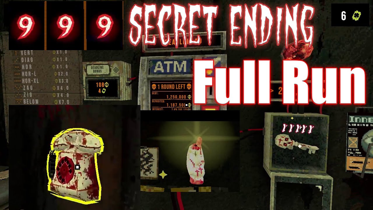 CloverPit 999 Secret Ending - Full Run