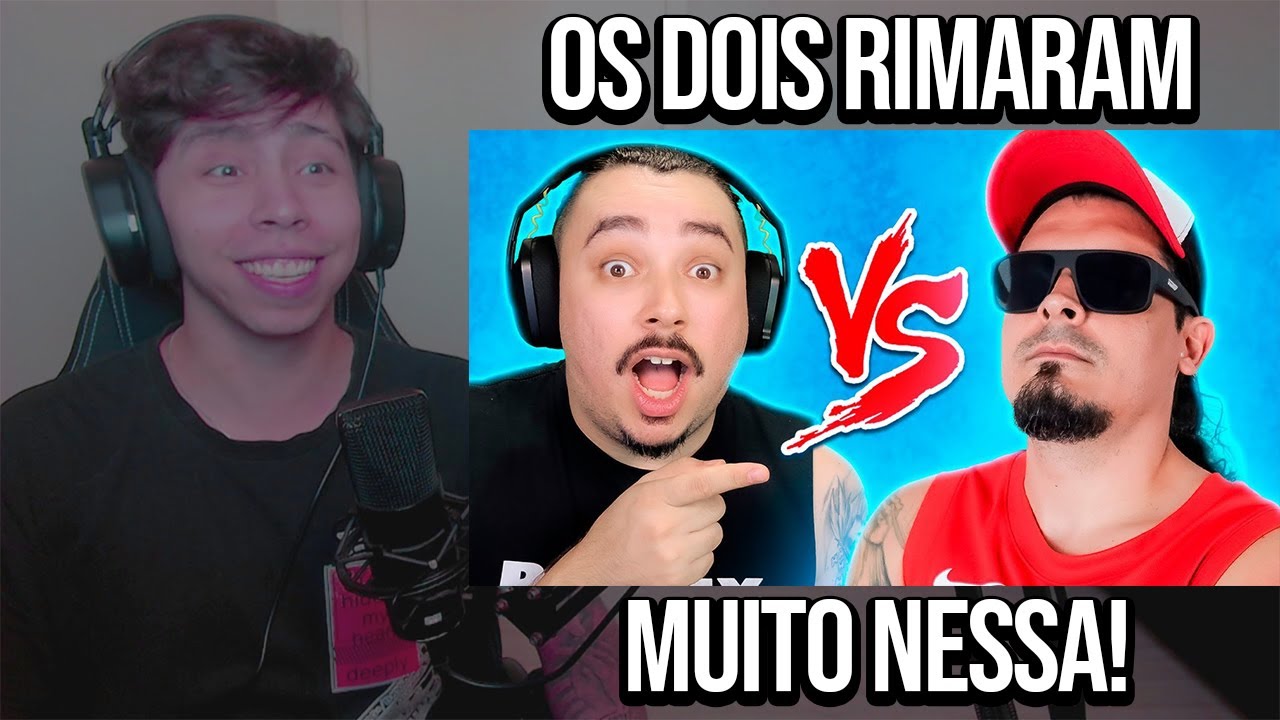React LimaMosca Vs. Brutusmano - Batalha de rima - Liga RimaTubers