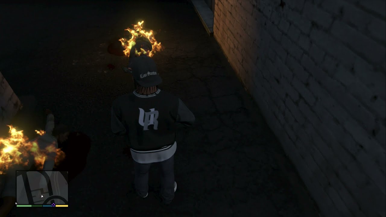 GTA V Intentan asaltarme y ley doy fuego