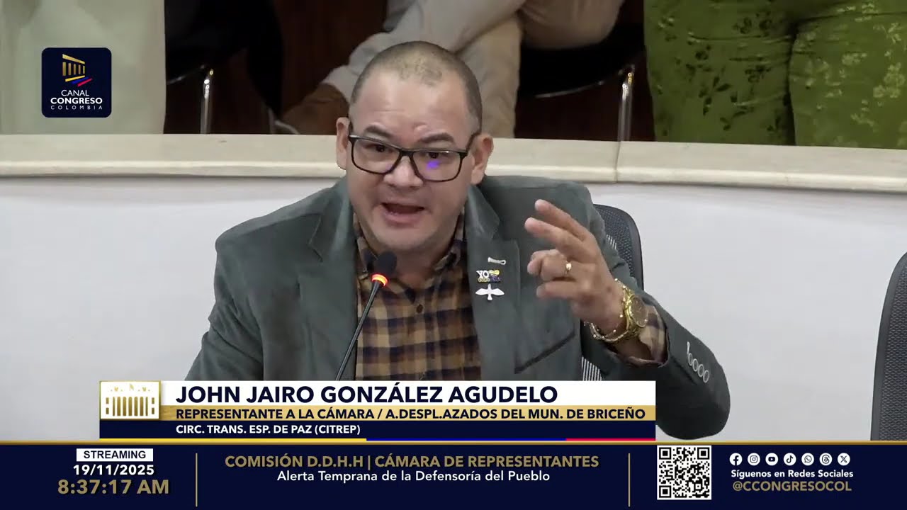 COMISI&Oacute;N CUARTA C&Aacute;MARA DE REPRESENTANTES - Noviembre 19 de 2025