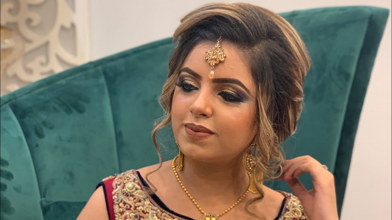 Latest Walima Bridal Hairstyle | Complete Bridal Hairstyle | Farah’s salon