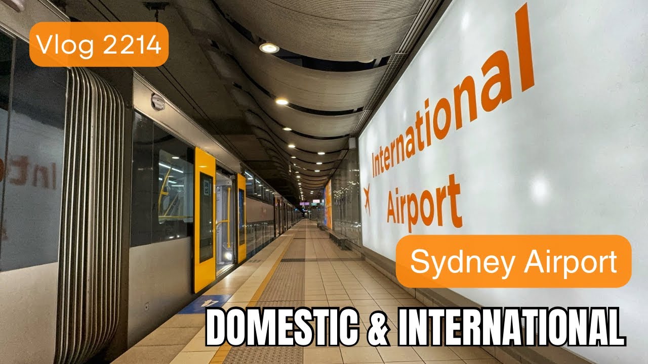 Видеоблог Sydney Trains 2214: Аэропорт Сиднея