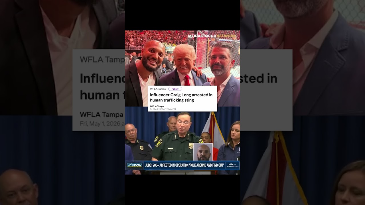 MAGA Influencer ARRESTED in Trafficking Sting &mdash; Had Photo With Trump Week Ago #MAGA #Trump #Breaking