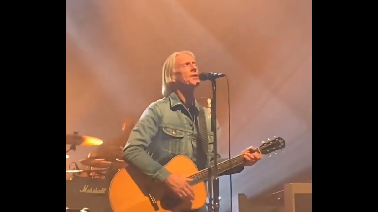 Paul Weller - ' Rockets ' - Dunfermline Alhambra. Dedicated To Stuart Adamson. Monday 15 April 2024.