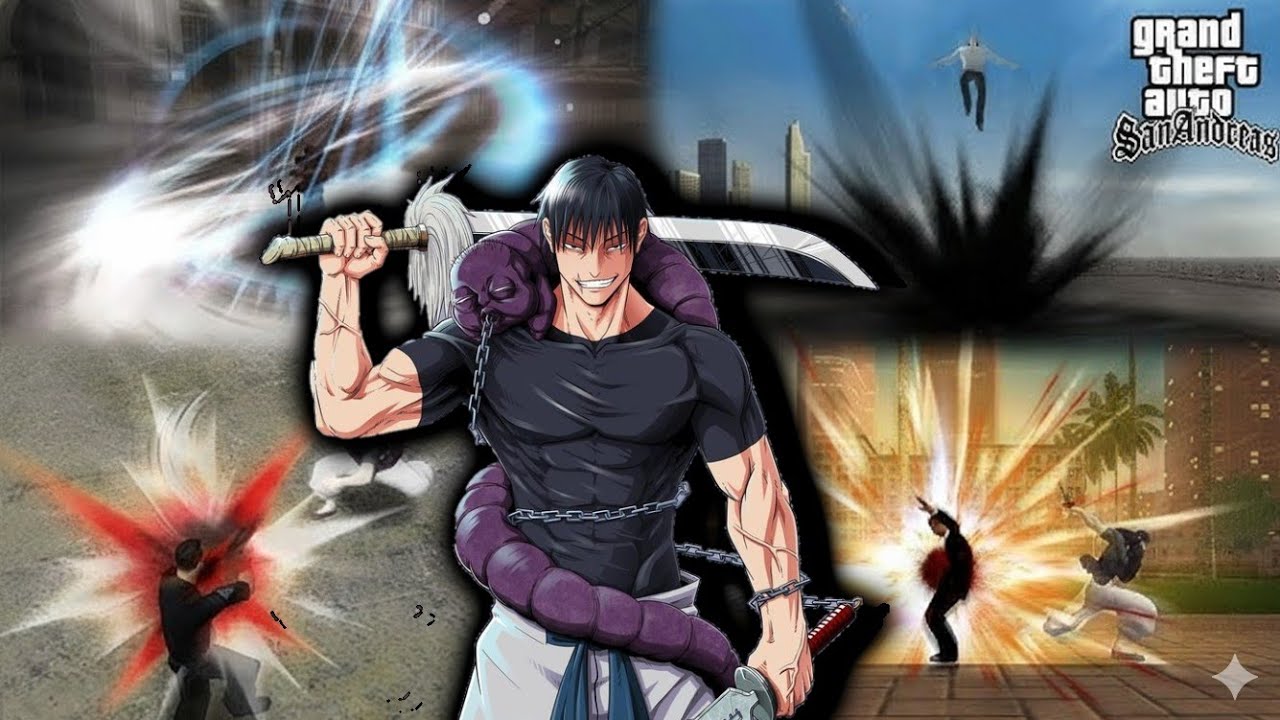 MOD TOJI FUSHIGURO GTA SA FOR ANDROID