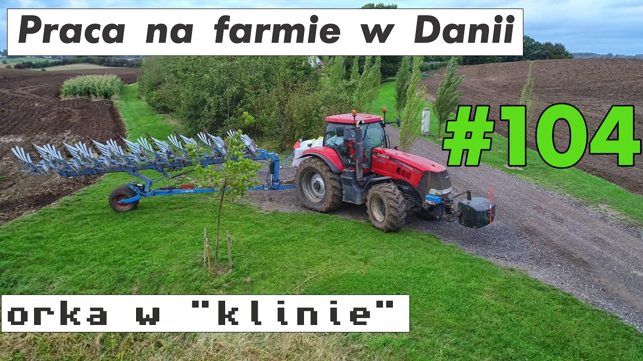 Praca na farmie w Danii #104 orka jak działa Vario | Work on the farm in Denmark #104 plowing vario