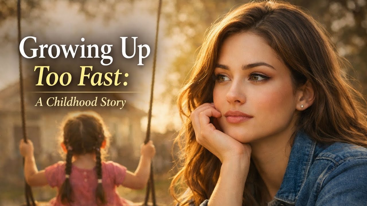 Growing Up Too Fast 💔 | A Childhood Story of a Beautiful Girl Who Had to Be Strong #audiostory 