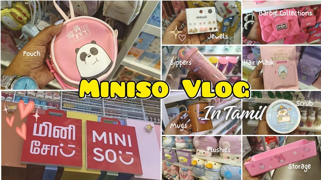 Miniso Store Tour 💗 | Chennai tambaram 🛍️ | cute and aesthetic ✨