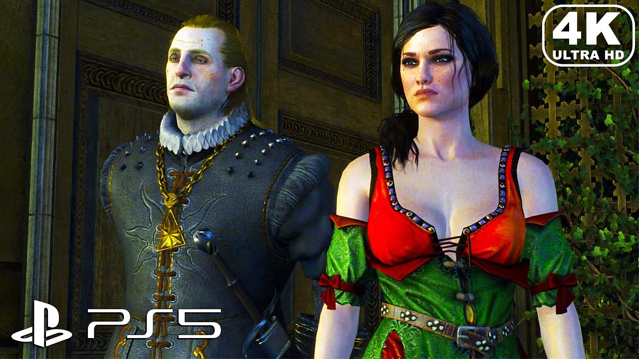 Meet the Baroness of La Valette & Morvran Voorhis - The Witcher 3 Wild Hunt Next-Gen (4K ULTRA HD)