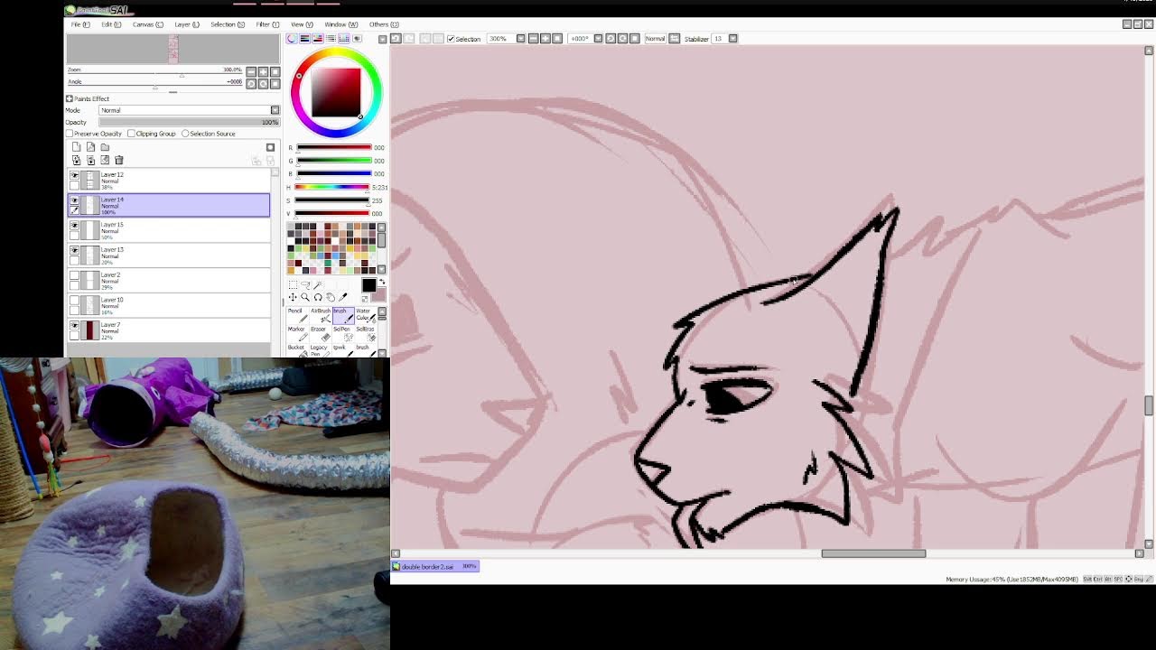 streaming comic work