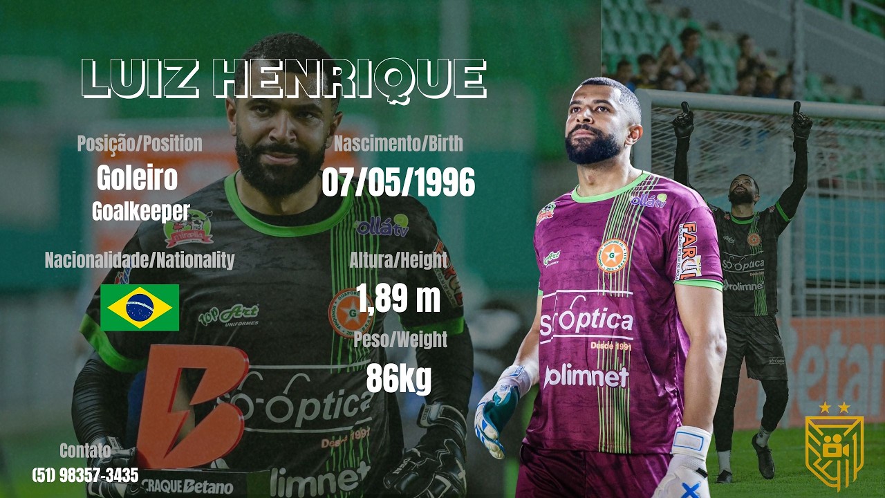 Luiz Henrique - Goleiro - 2026