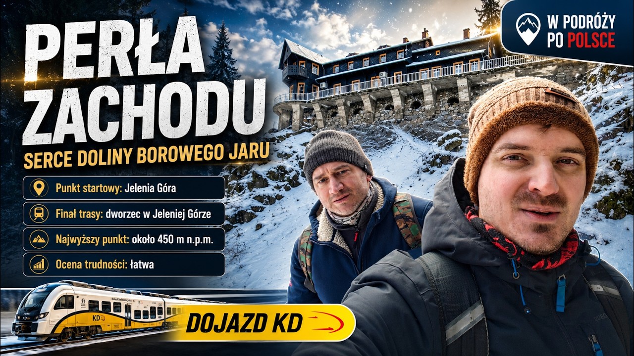 Nie uwierzycie, co kryje Borowy Jar! Lodospady i schronisko jak z bajki  Ep.036 4K