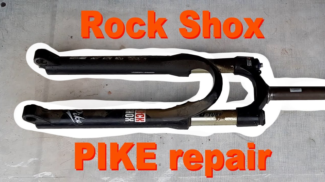 Repairing old Rock Shox PIKE bicycle fork
