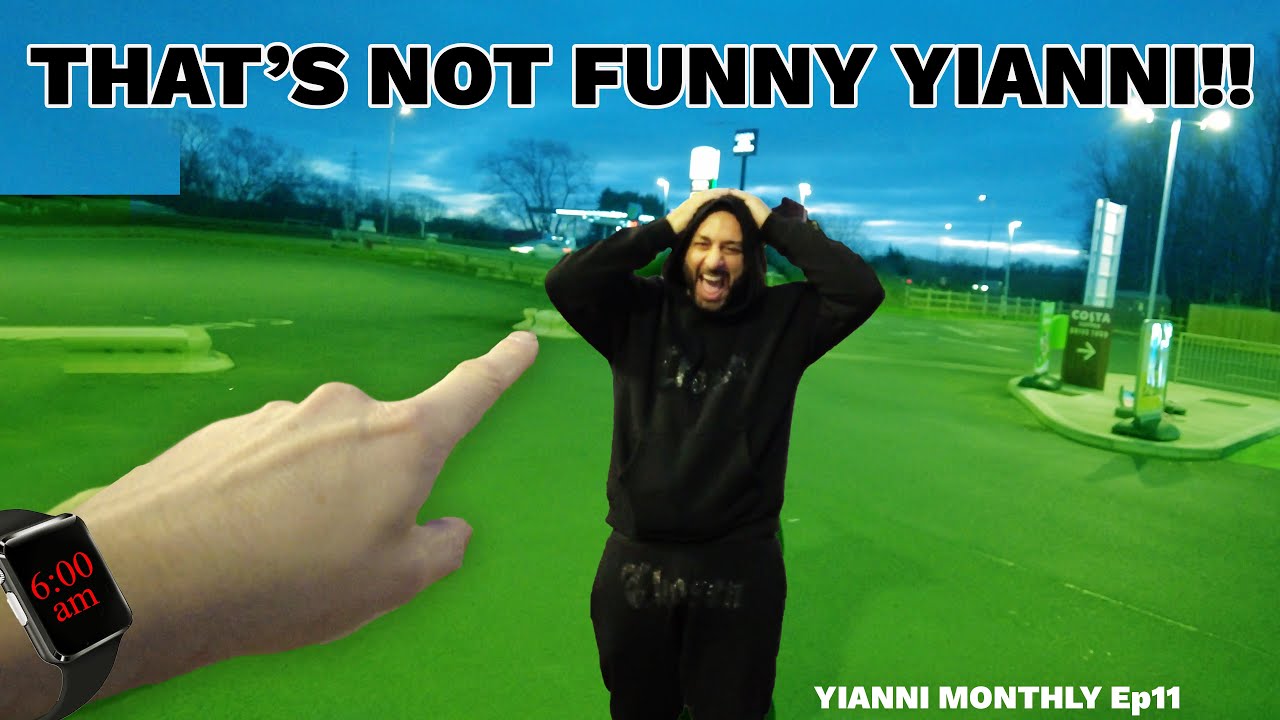 Scaring Mat Watson At The Petrol Station | Yianni Monthly 11