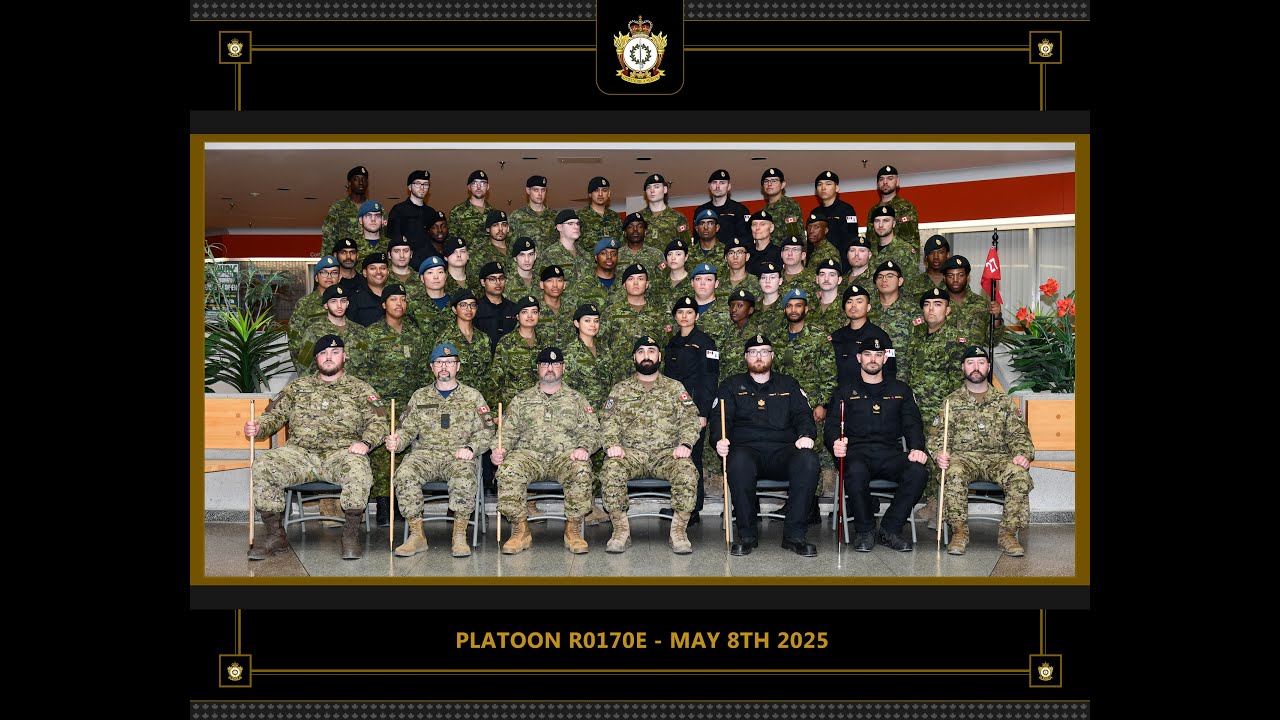 Basic Military Qualifications GraduationCeremony/St.Jean-sur-Richelieu, 2025
