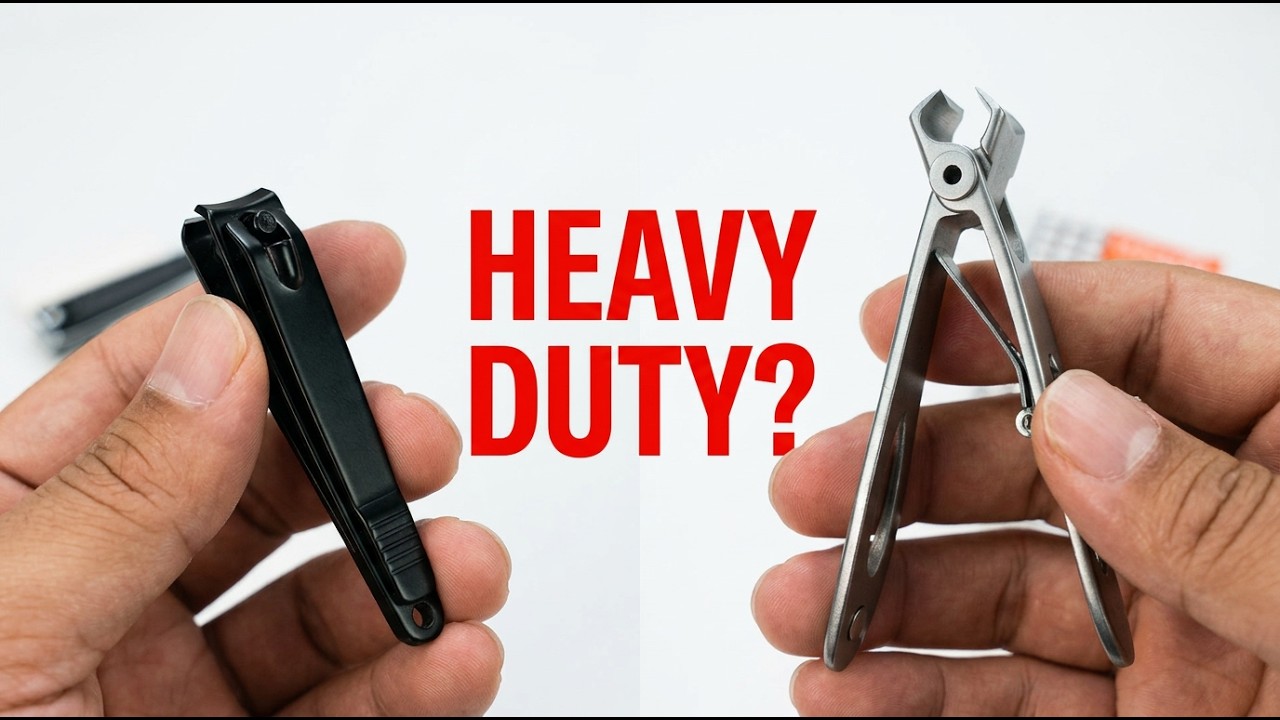 Testing Heavy Duty Toenail Clippers. Are they worth it?