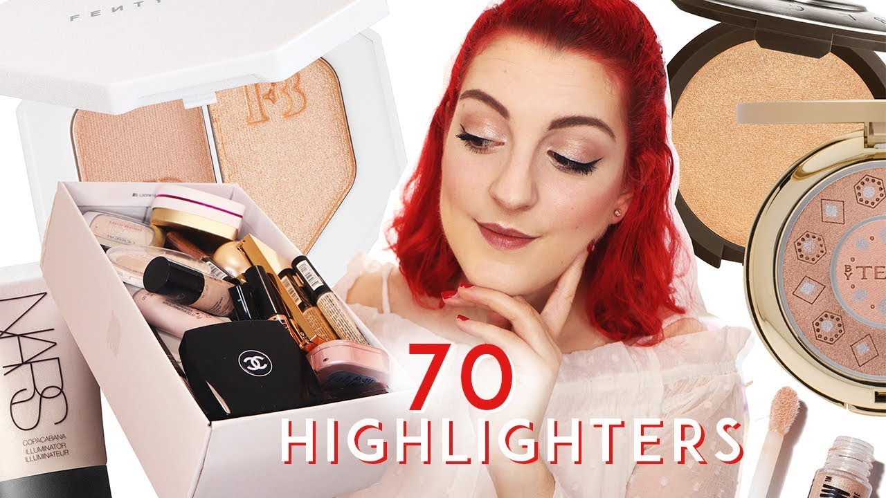 Je me sépare... 😱 de mes highlighters (Le grand tri, la suite avec 70 produits!) | LOdoesmakeup
