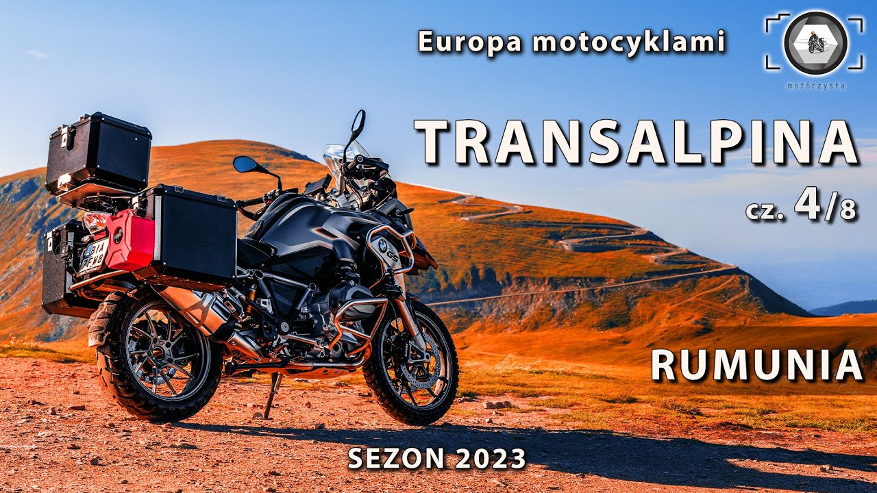 Transalpina - RUMUNIA -  DN67C - Europa Motocyklami 2023 cz. 4/8 [4K]