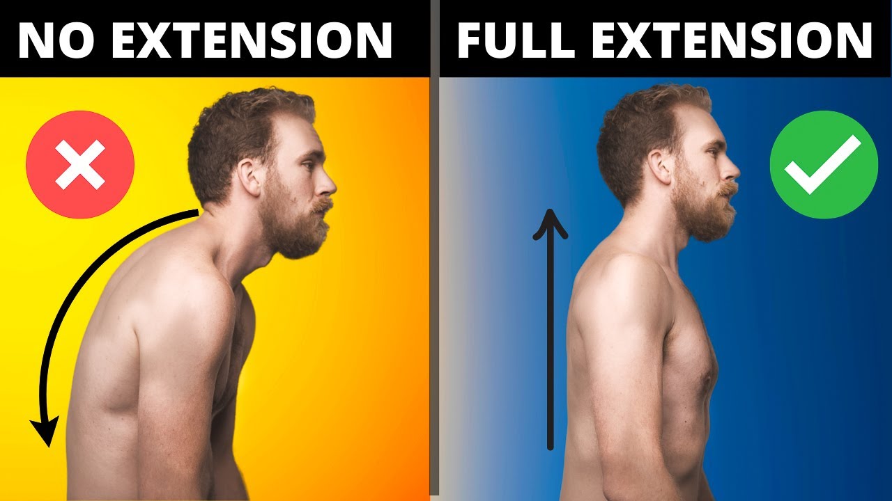 How To Properly Create Thoracic Extension To Stand Taller & Improve Spine Mobility