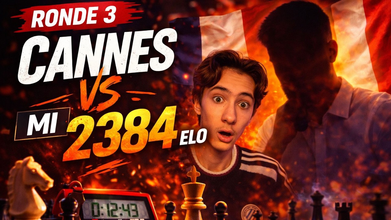 Mon père m'avertit avant cette partie, je dois... | Ronde 3 Cannes