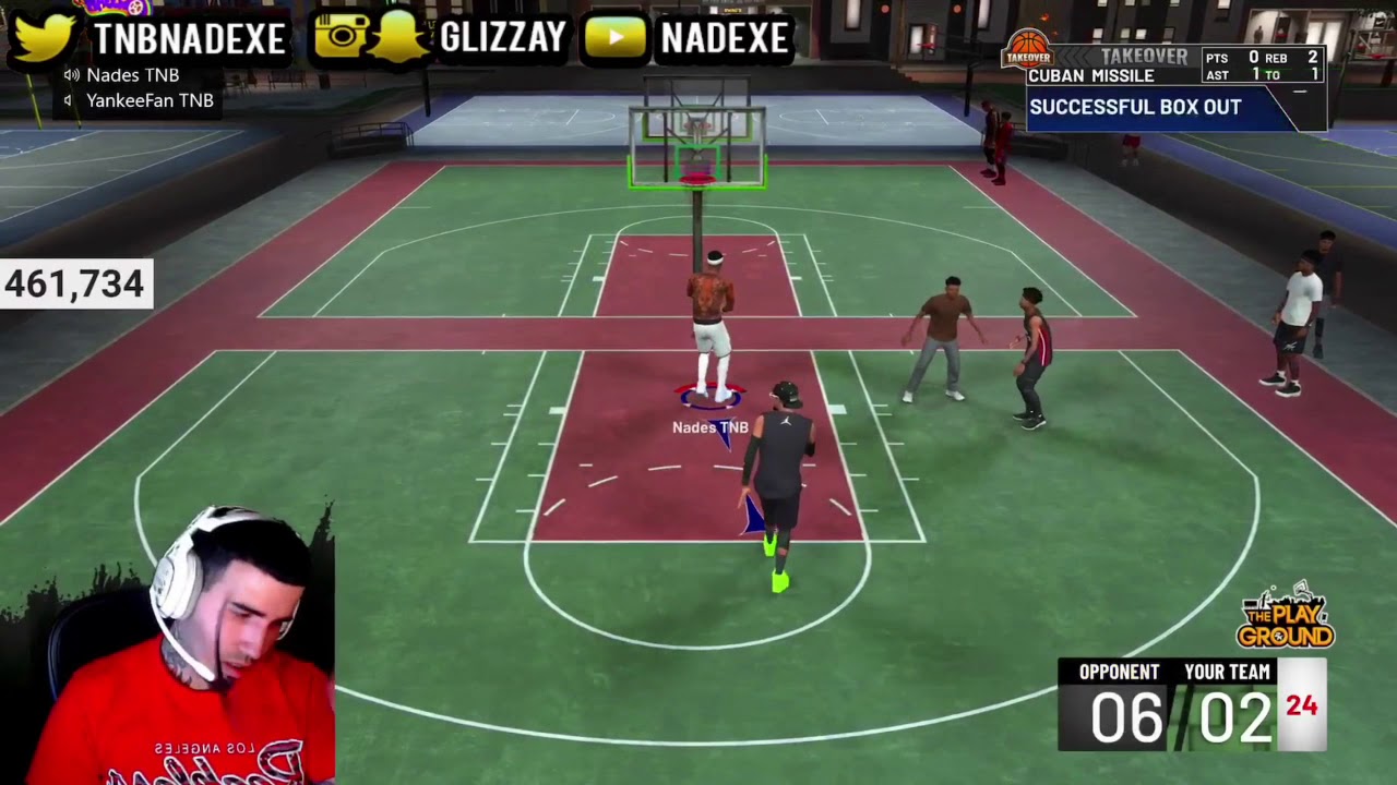 NBA 2k19 Nadexe rage while playing with the worse Record player in Park
