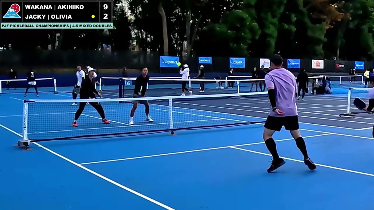 4.5 Mixed 🇯🇵 PFJ Championships | Round 4 | Jacky/Olivia vs Akihiko/Wakana | 12/10/2025