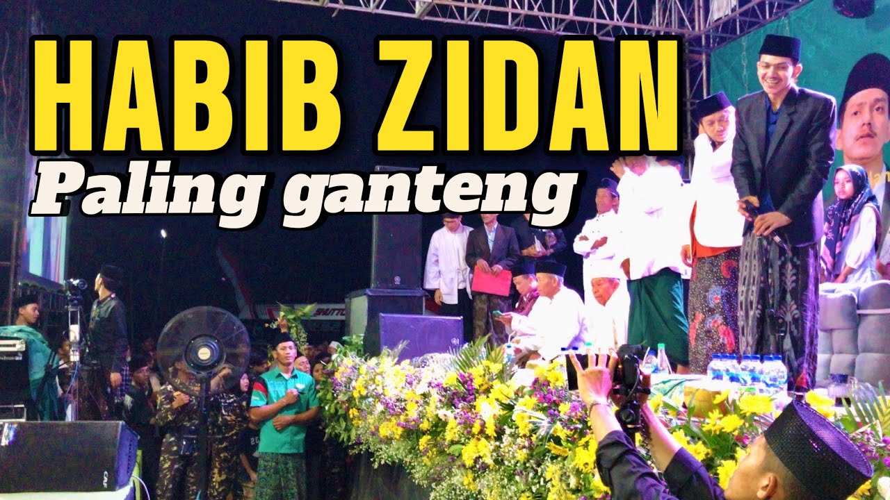Detik - detik habib Zaidan naik panggung di Dadapayam Kec suruh kb Semarang