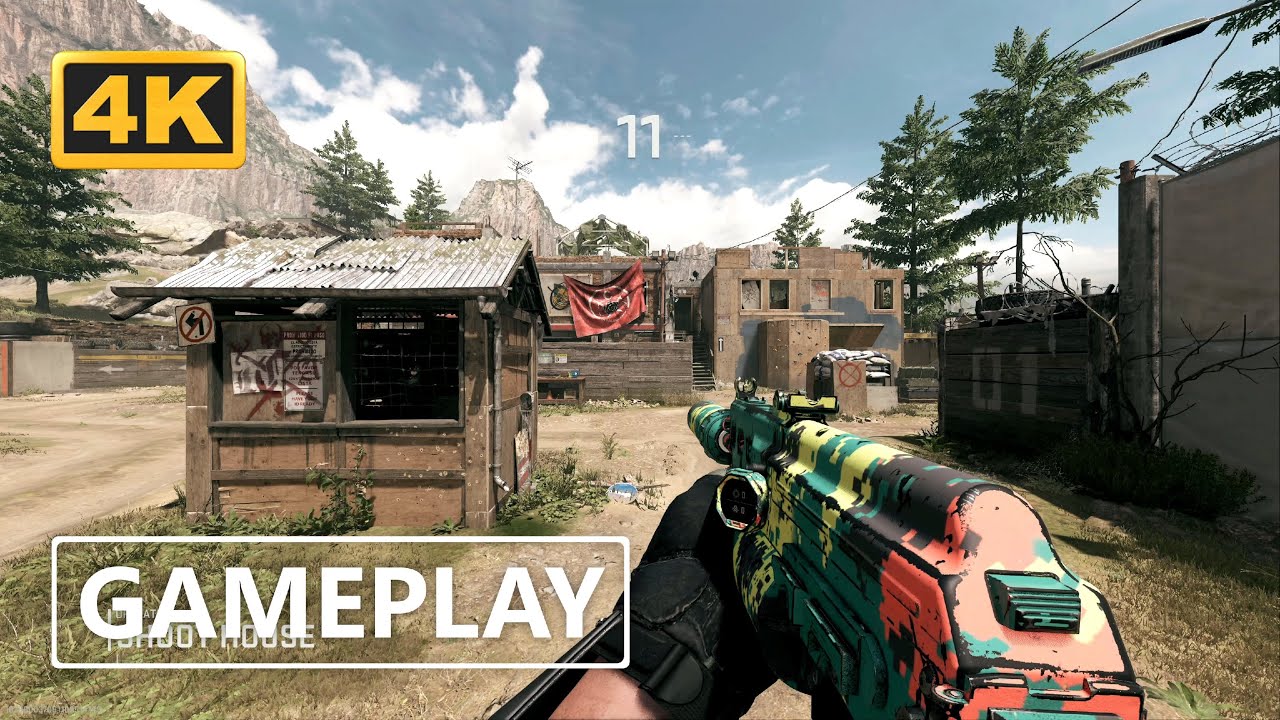 Call of Duty Modern Warfare 2 Multiplayer S&D Gameplay 4K