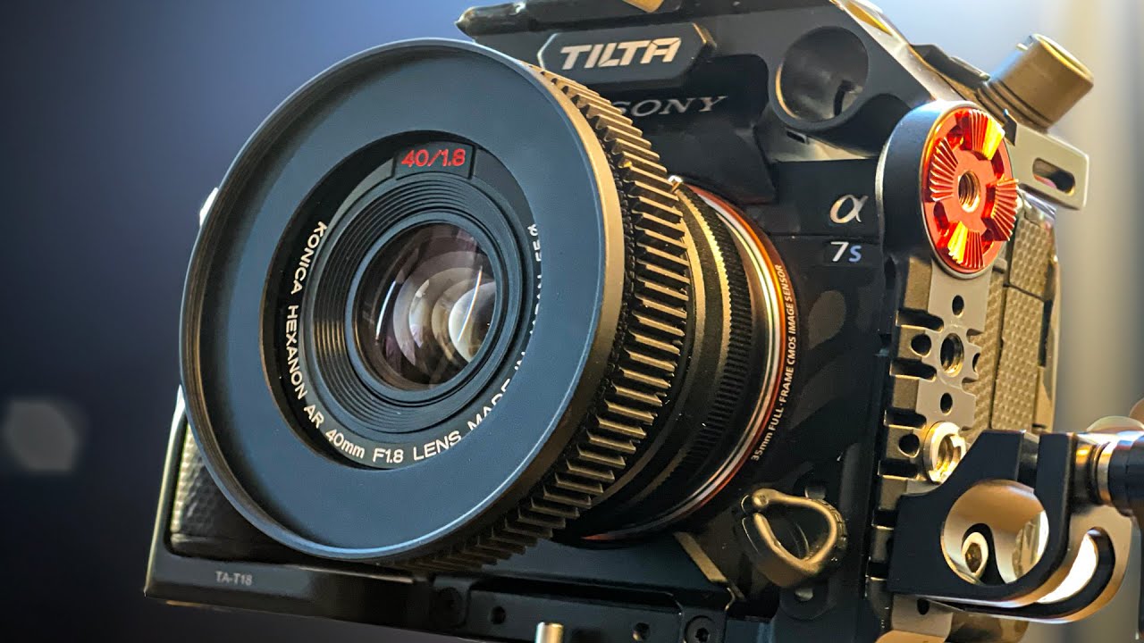 A Quick Look at the Impressive Konica Hexanon 40mm 1.8 on Sony A7SIII