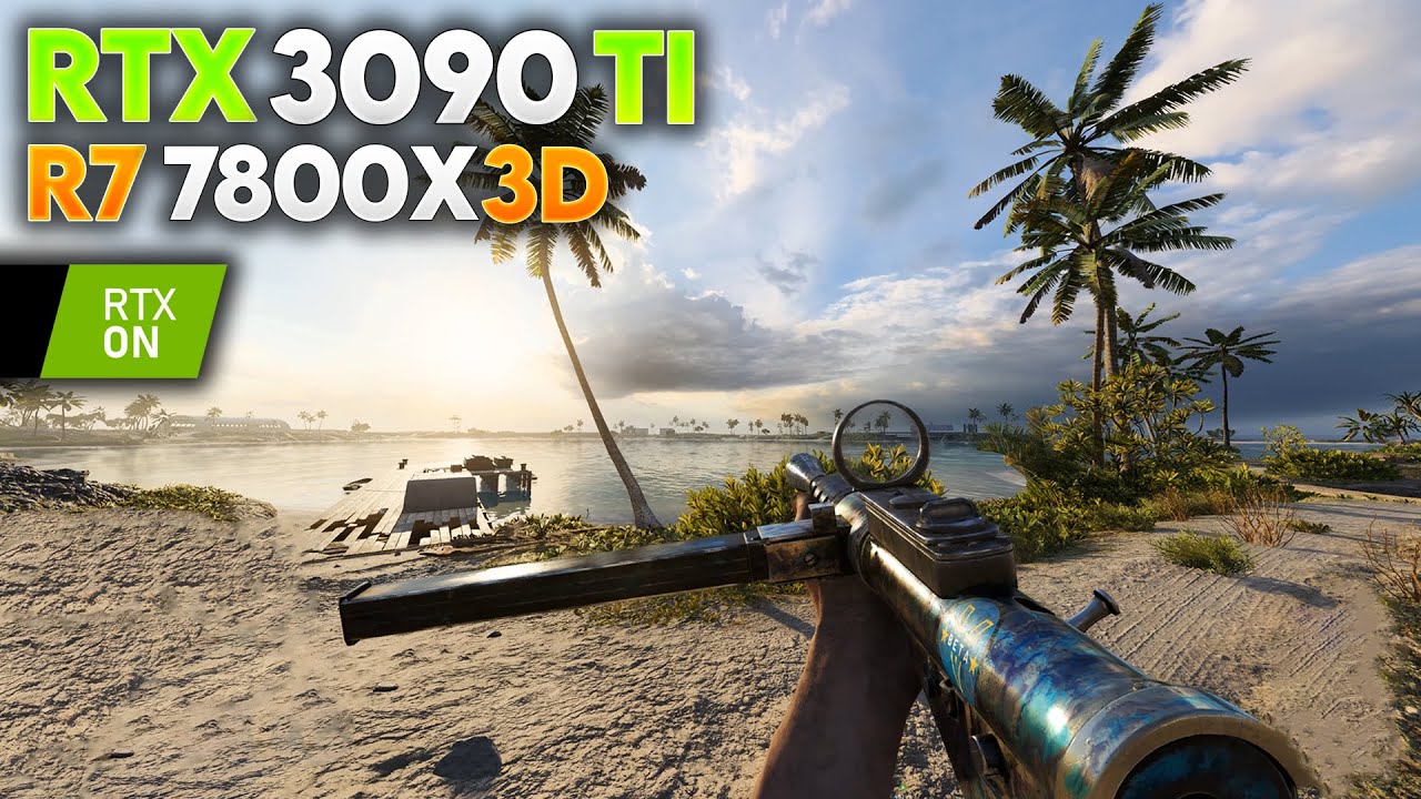 7800X3D & RTX 3090 Ti | Battlefield V (1080p, 1440p, 4K & 8K Ultra + RT)