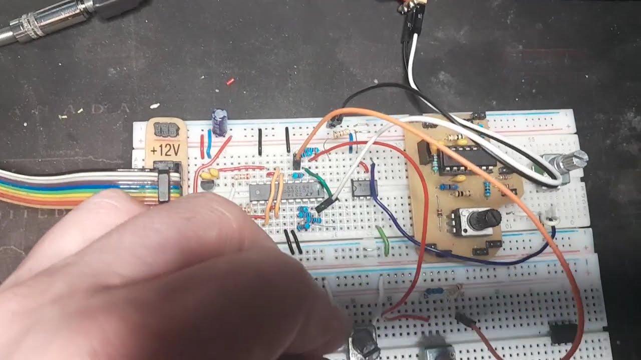 Sherman Filter Chip! LTC1060 Breadboard Test
