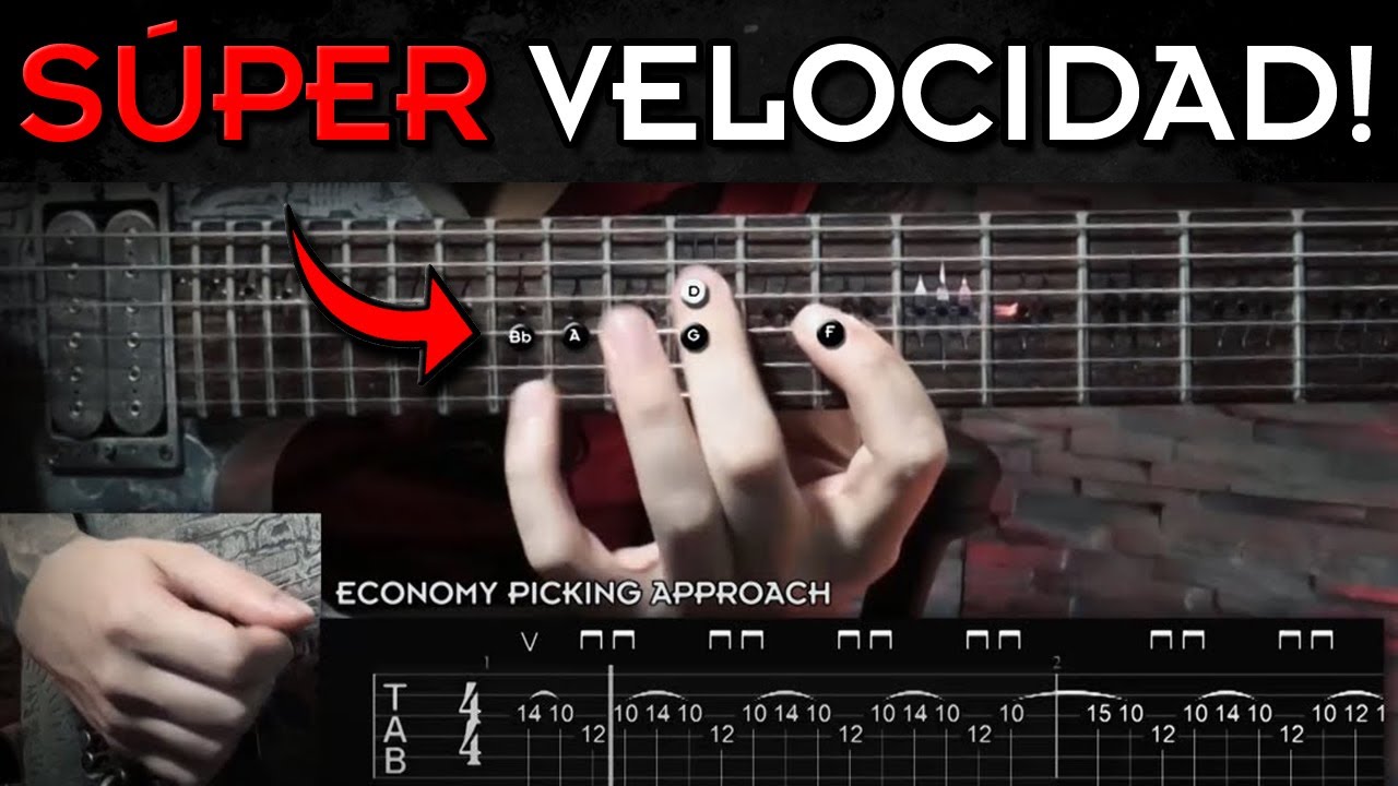 El MEJOR Ejercicio Para Tocar Guitarra Super RÁPIDO! (Shred Guitar)