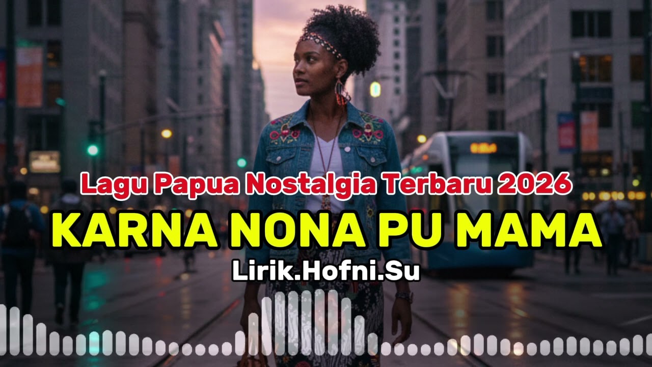 Lagu Papua Nostalgia//KARNA NONA PU MAMA//Lirik.Hofni.Su