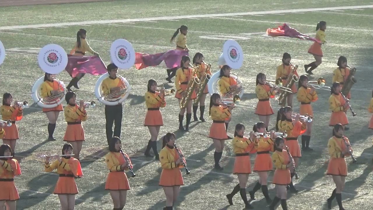 2025 Pasadena Bandfest / Drill Stage / The third video camera / Kyoto Tachibana SHS Band