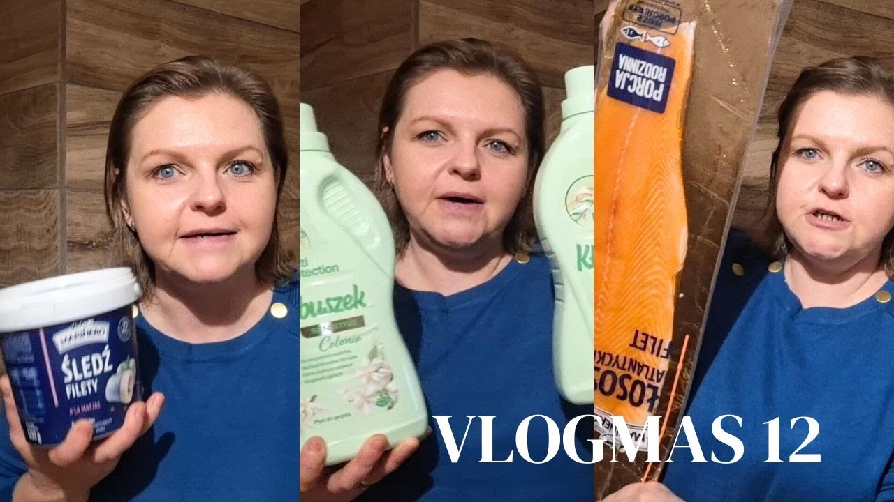 VLOGMAS#12🎄PROMKI Z BIEDRONKI - CZYLI HAUL ZAKUPOWY BIEDRONKA I KAUFLAND/ TROCHĘ ŚWIĄTECZNY 🎄
