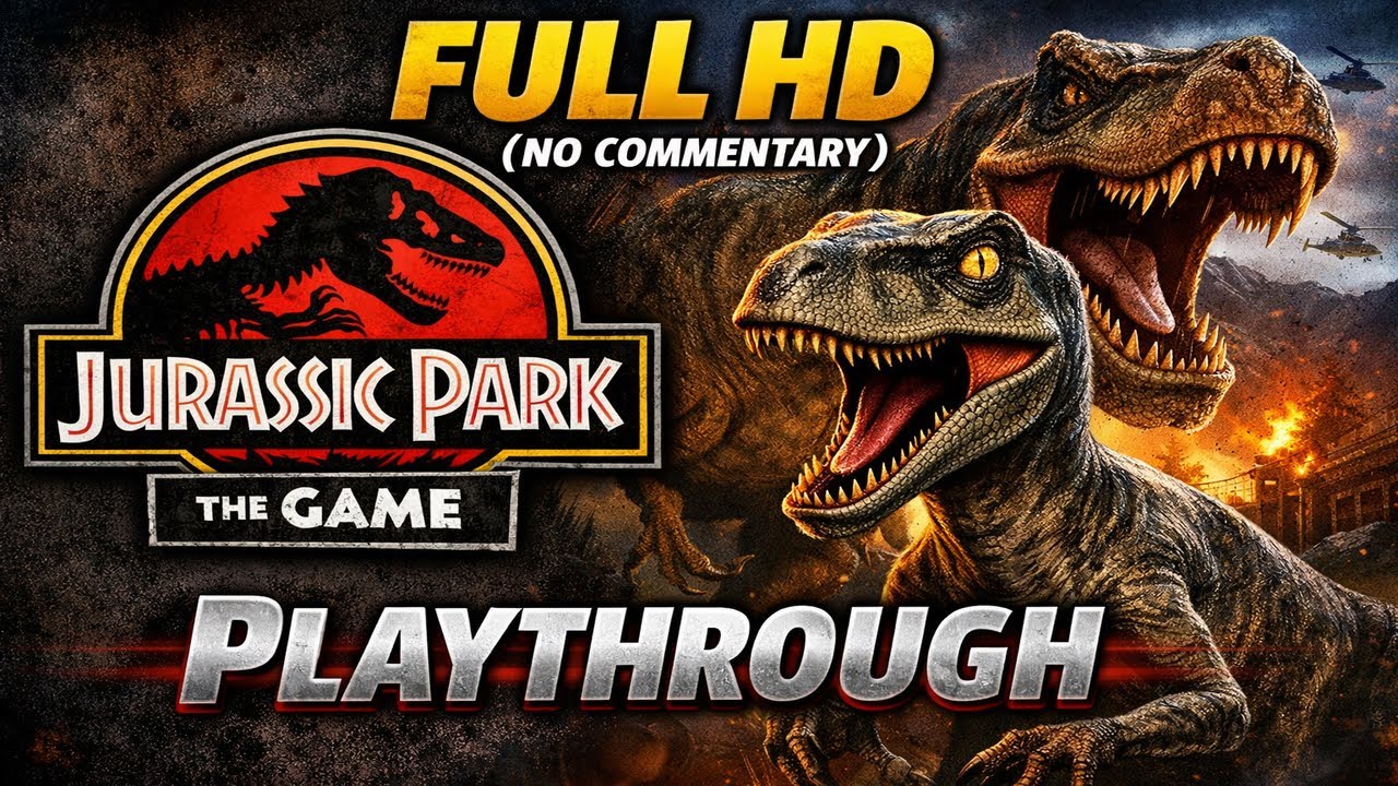 Jurassic Park The Game (GAMEPLAY COMPLETA) PT-BR
