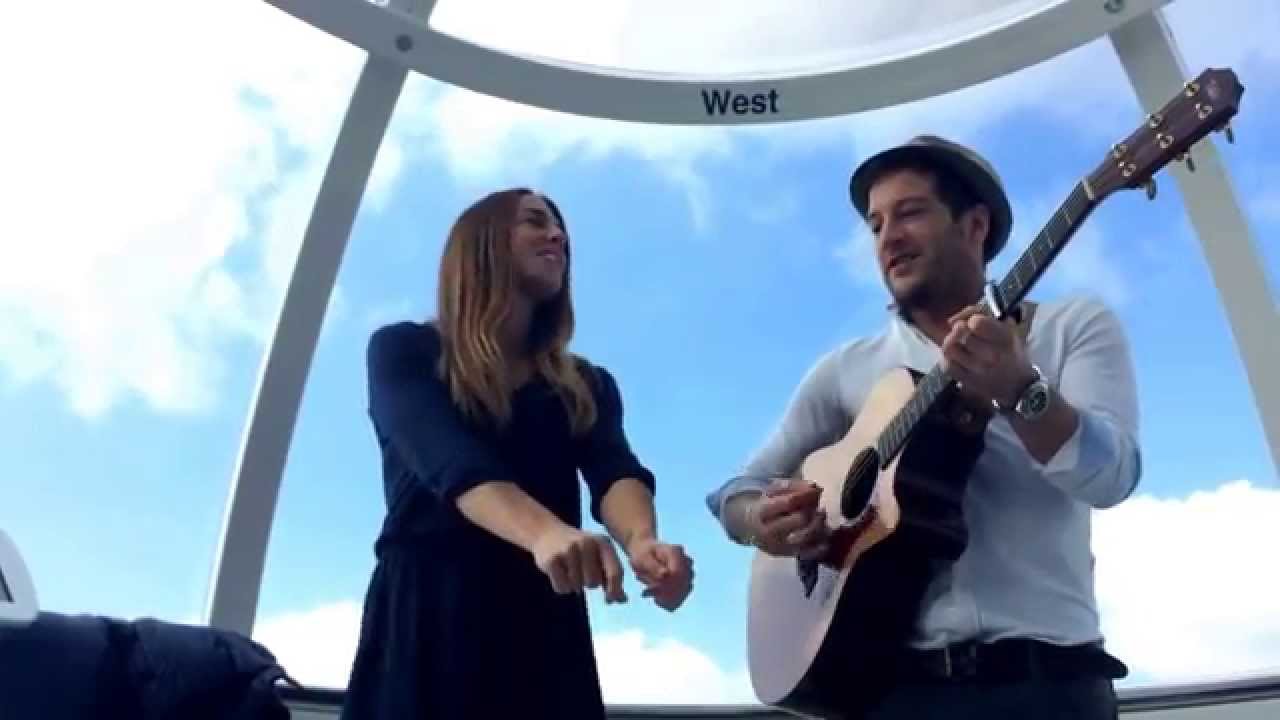 Melanie C and Matt Cardle performed live for me and my friends on the London eye.