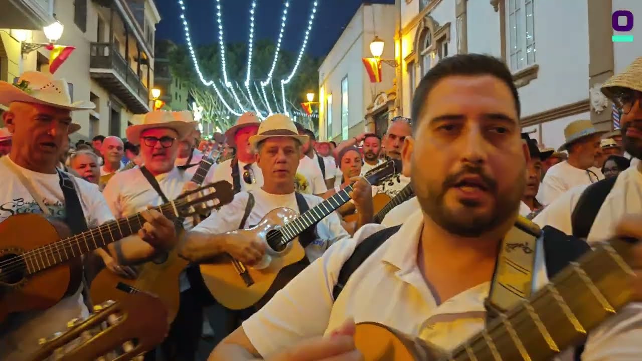Salida de la Bajada de la Virgen del Socorro 2025, la romería más antigua de Canarias, en Gúímar.