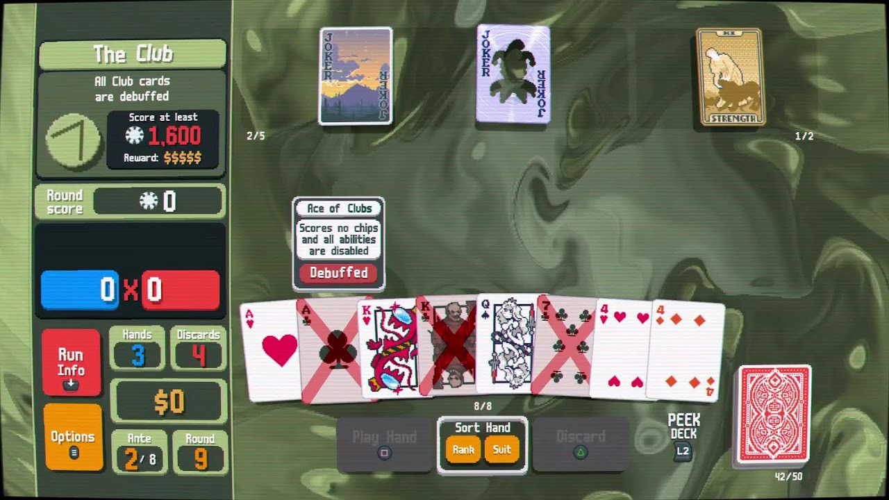 Playing Balatro!