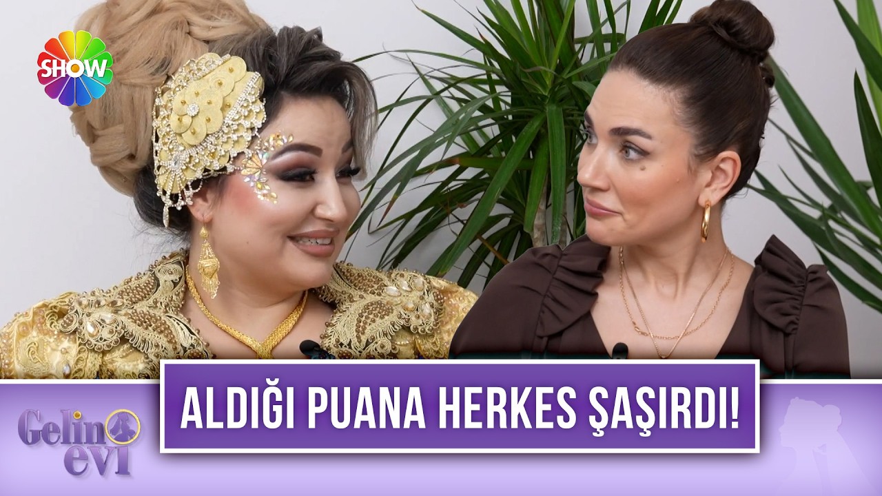 Sema Gelin beklenmediği puan alınca şaşırdı! | Gelin Evi 1656. Bölüm