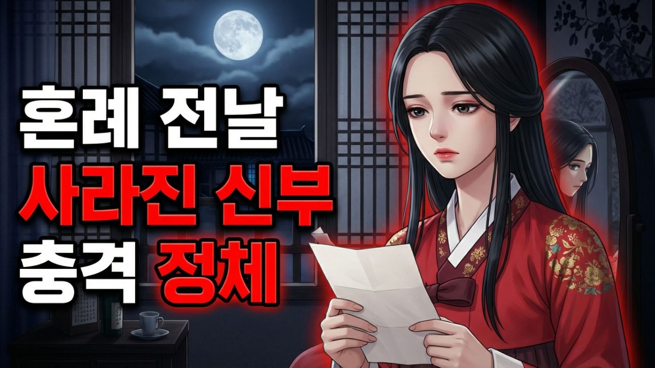 꼬방야담 22] 혼례 전날 사라진 신부, 벼랑 끝에서 발견된 충격적인 정체 (반전 주의),야담,설화,민담,전설,옛날이야기,수면동화