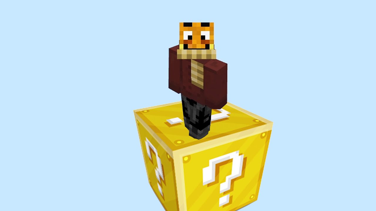 Minecraft, aber der LUCKY BLOCK wird immer STÄRKER...