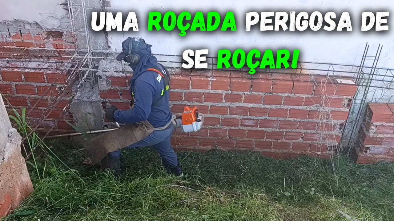 O PERIGO DE UMA ROÇADA EM CONSTRUÇÃO INACABADA!